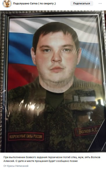 Volkov Aleksey Sergeevich