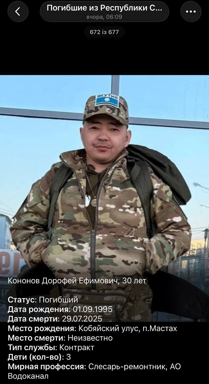 Kononov Dorofey Efimovich