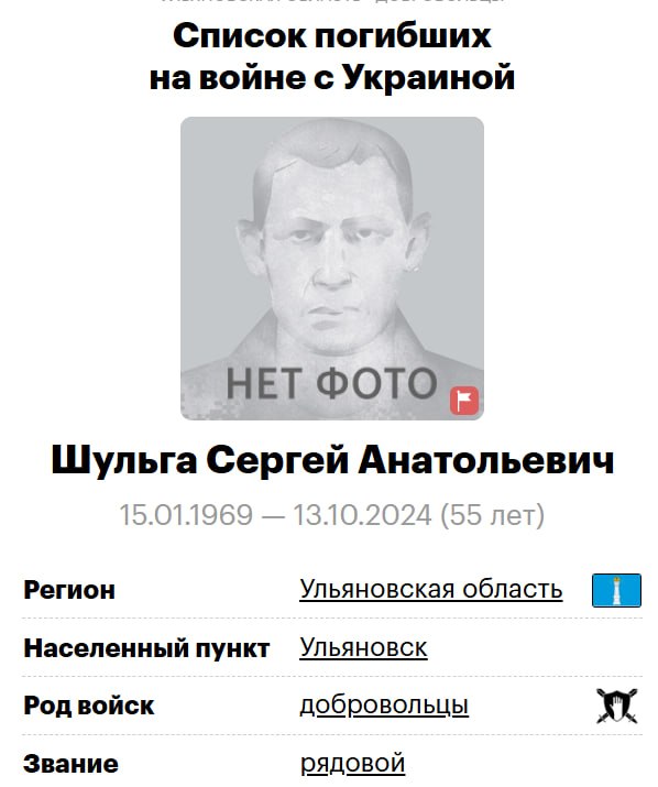 Shulga Sergey Anatolevich