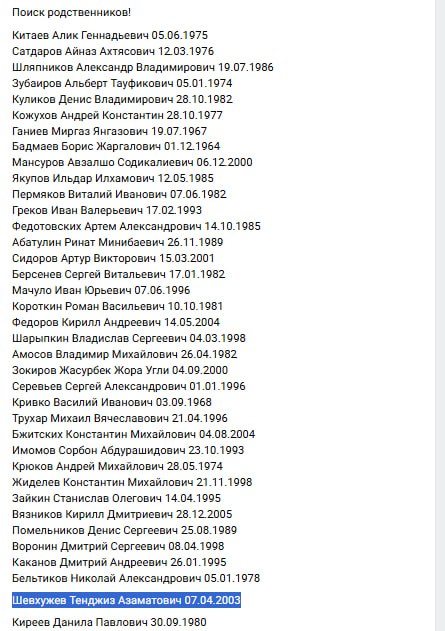 Shevkhuzhev Tendzhiz Azamatovich