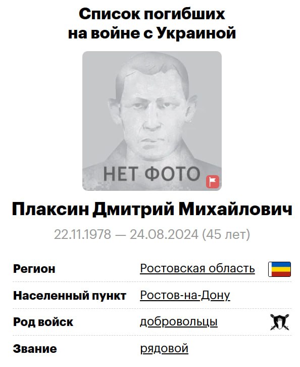 Plaksin Dmitriy Mikhaylovich