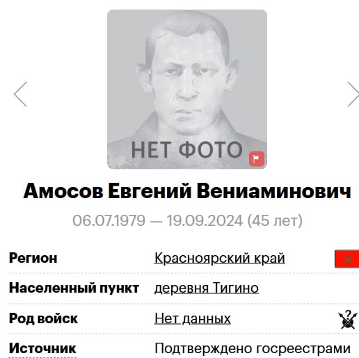 Amosov Evgeniy Veniaminovich