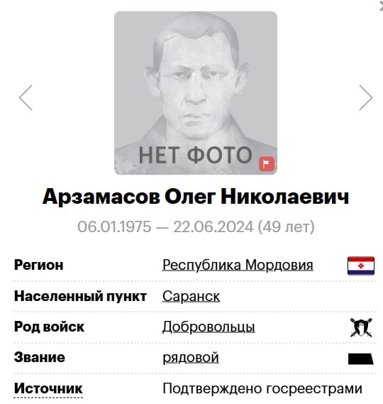 Arzamasov Oleg Nikolaevich