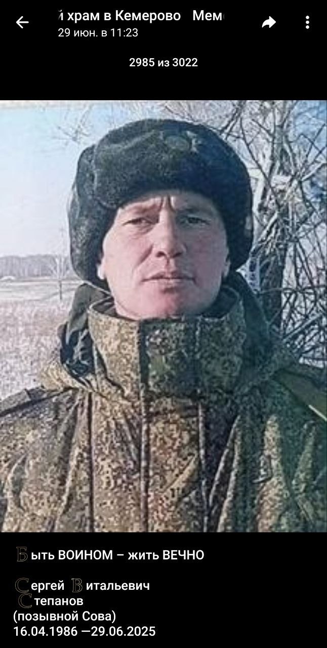 Степанов Сергей Витальевич