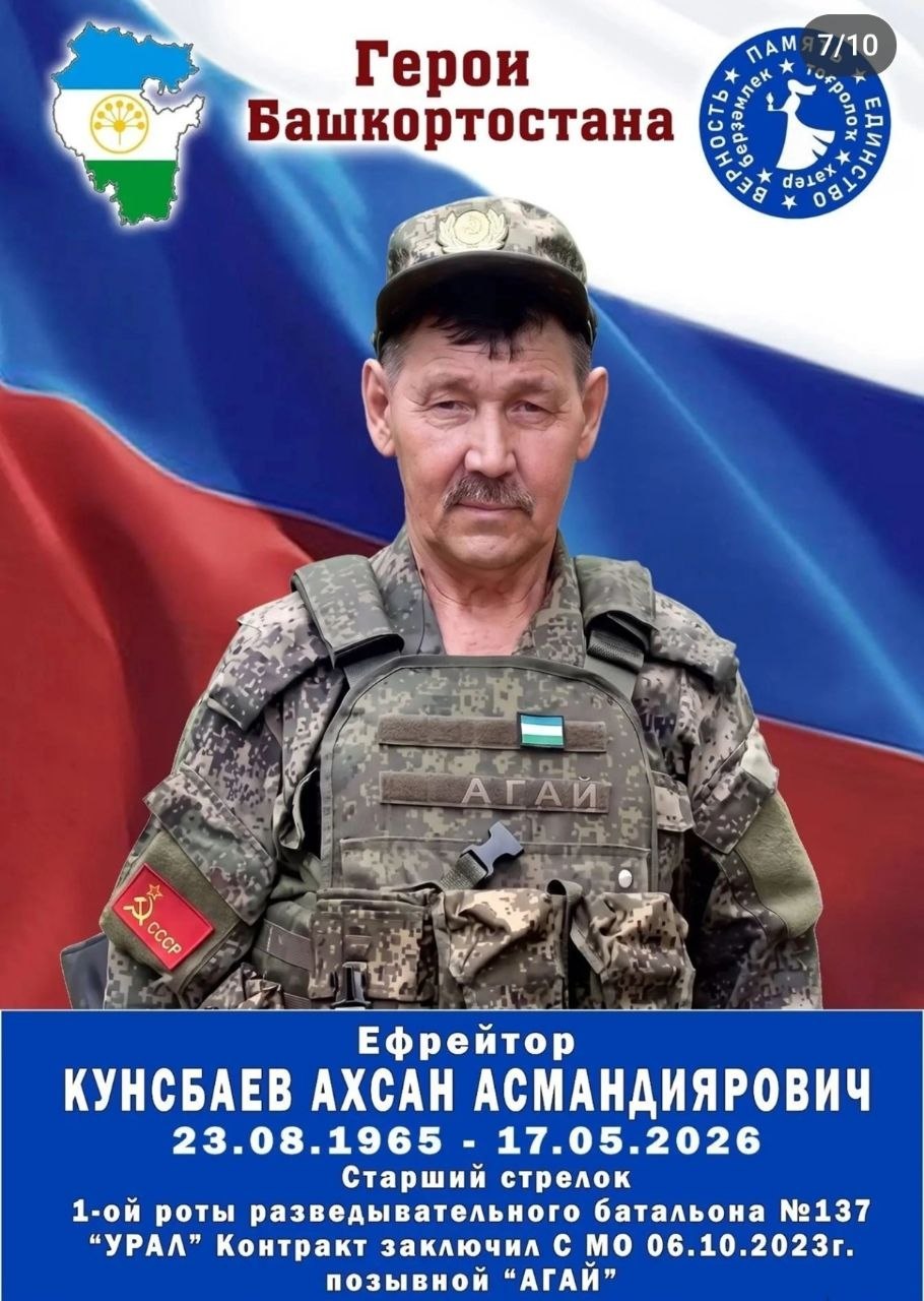 Кунсбаев Ахсан Асмандиярович