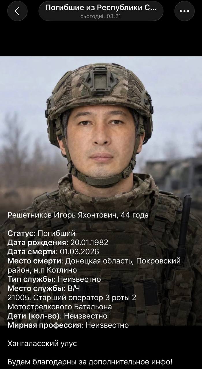 Reshetnikov Igor Yakhontovich