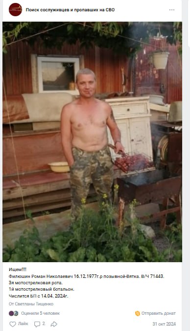 Filyushin Roman Nikolaevich