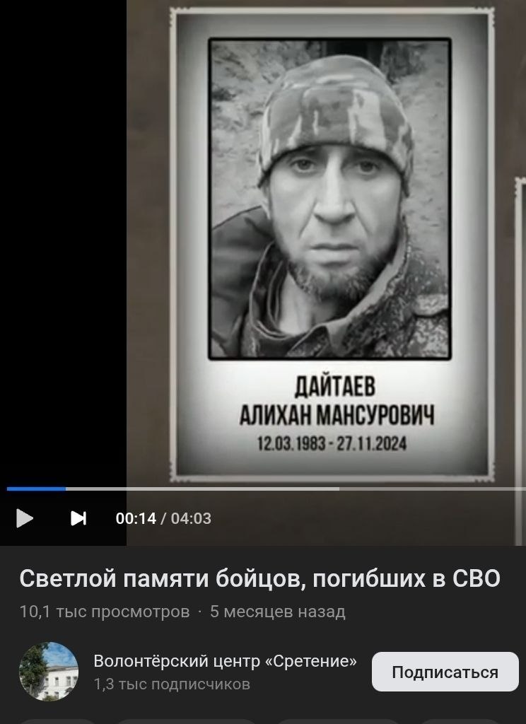 Дайтаев Алихан Мансурович