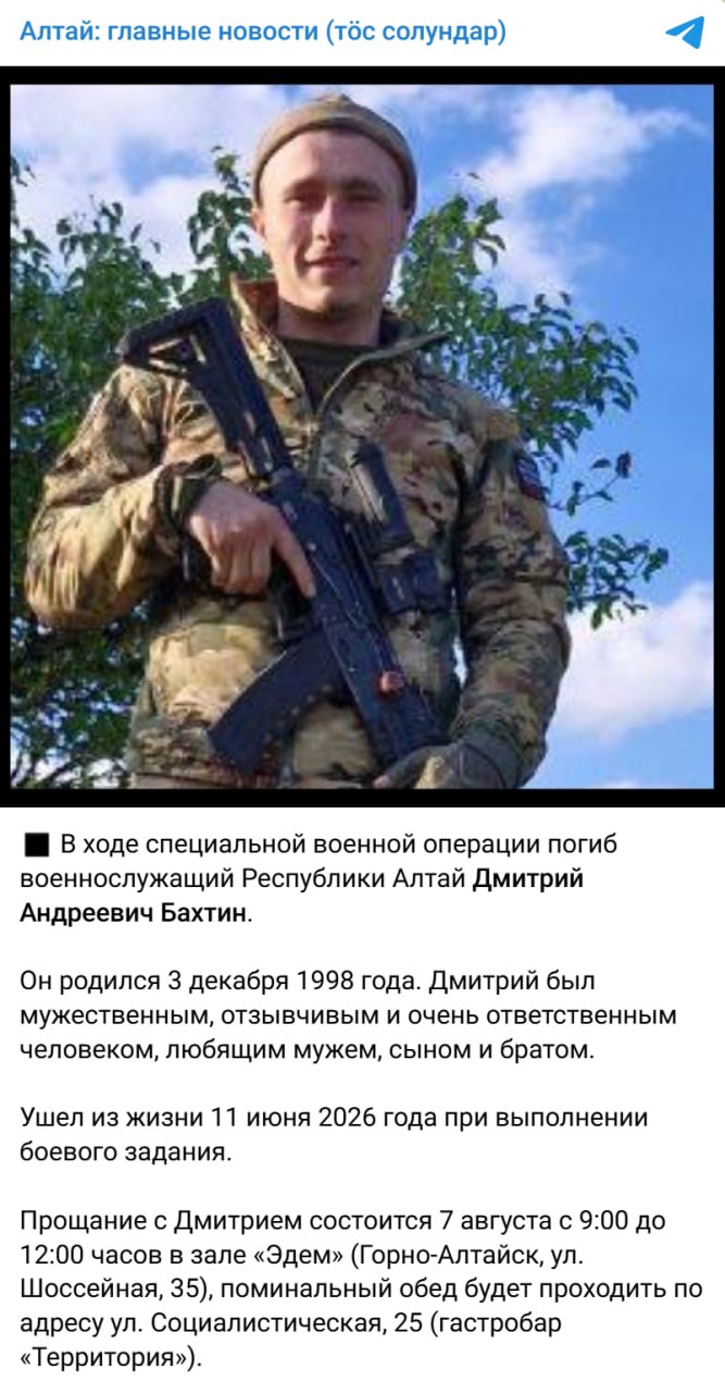 Бахтин Дмитрий Андреевич
