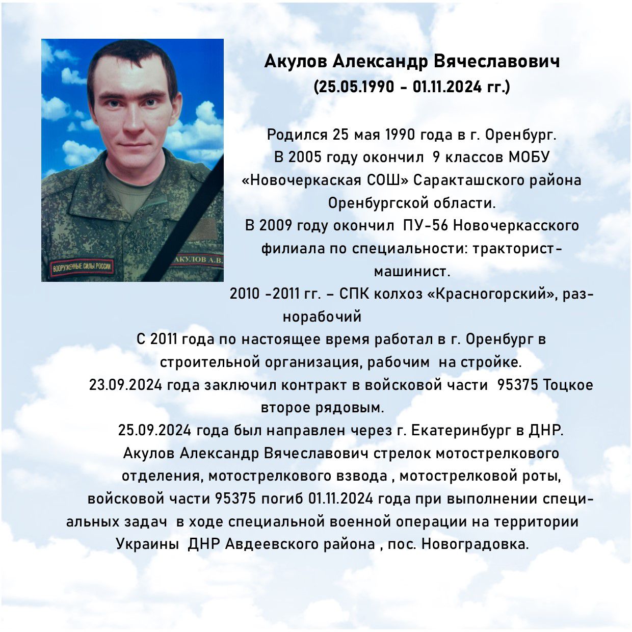 Акулов Александр Вячеславович