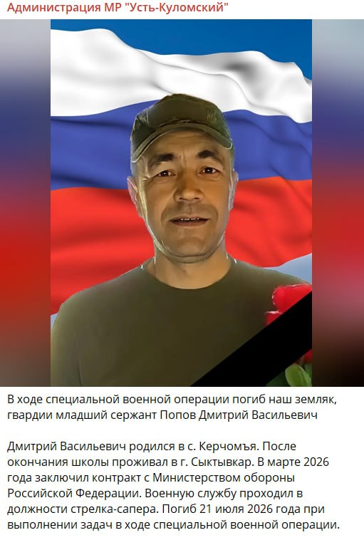 Попов Дмитрий Васильевич