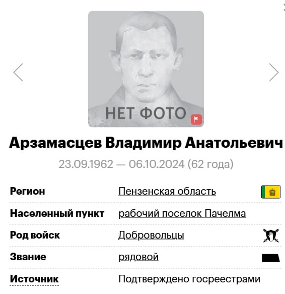 Арзамасцев Владимир Анатольевич