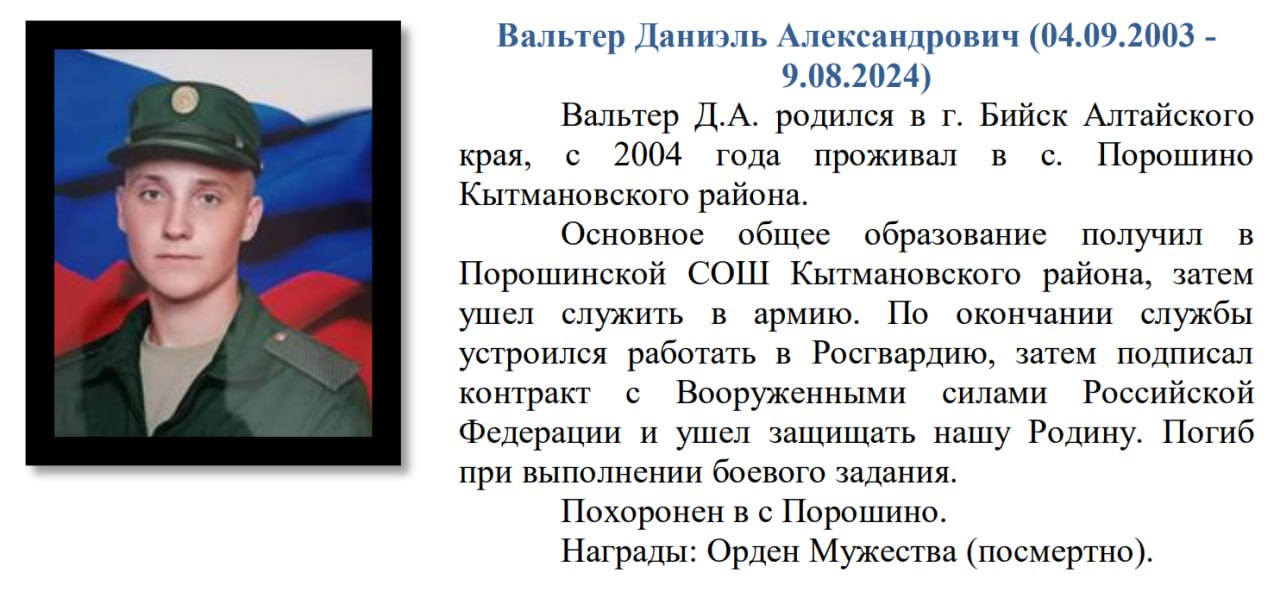 Valter Daniel Aleksandrovich