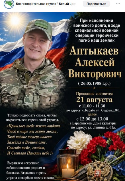 Aptykaev Aleksey Viktorovich