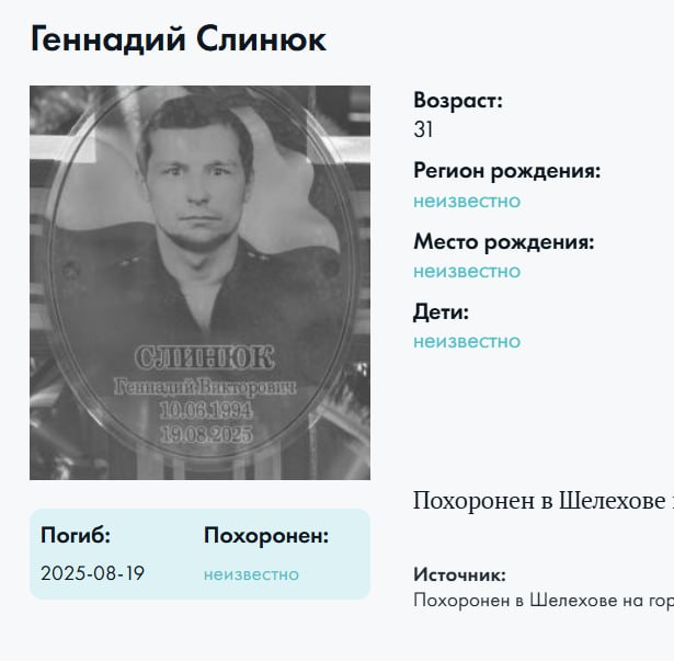 Слинюк Геннадий Викторович