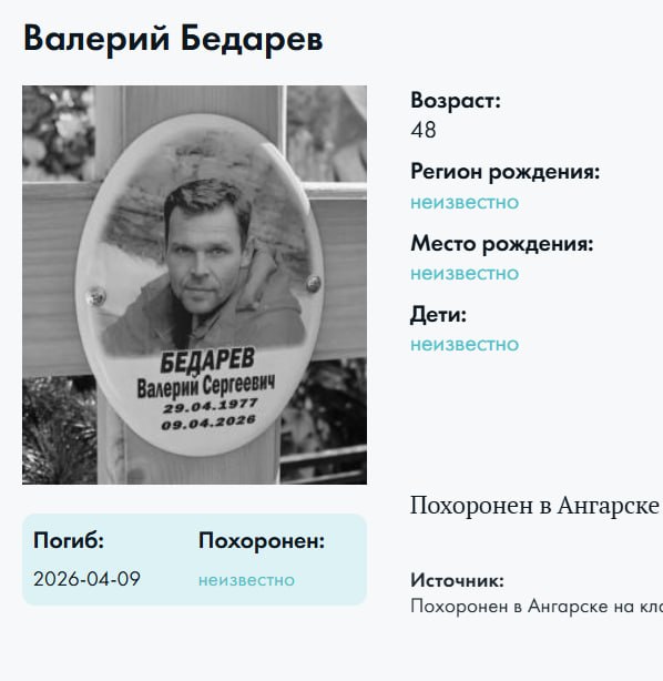 Бедарев Валерий Сергеевич