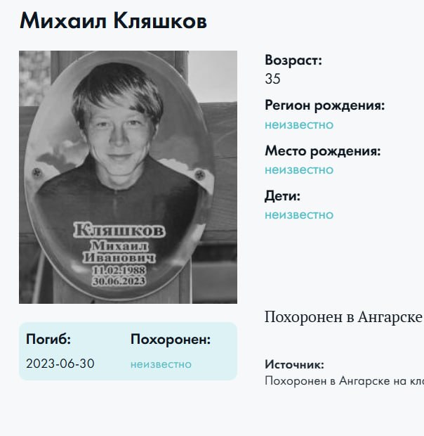 Кляшков Михаил Иванович