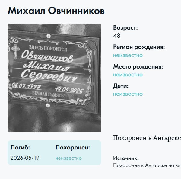 Овчинников Михаил Сергеевич