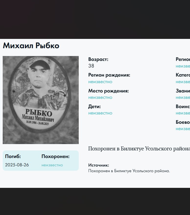Рыбко Михаил Михайлович
