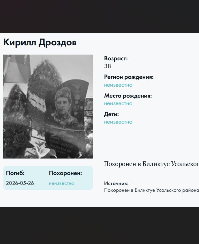 Дроздов Кирилл Александрович