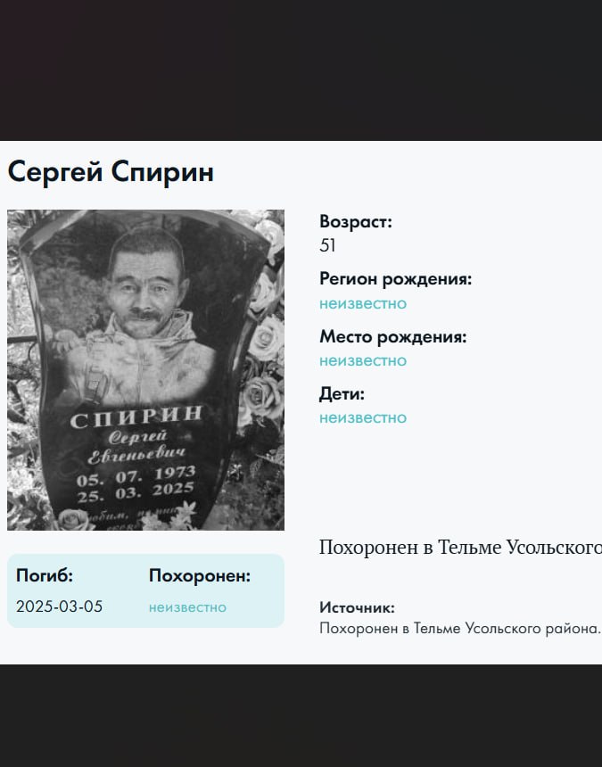 Спирин Сергей Евгеньевич