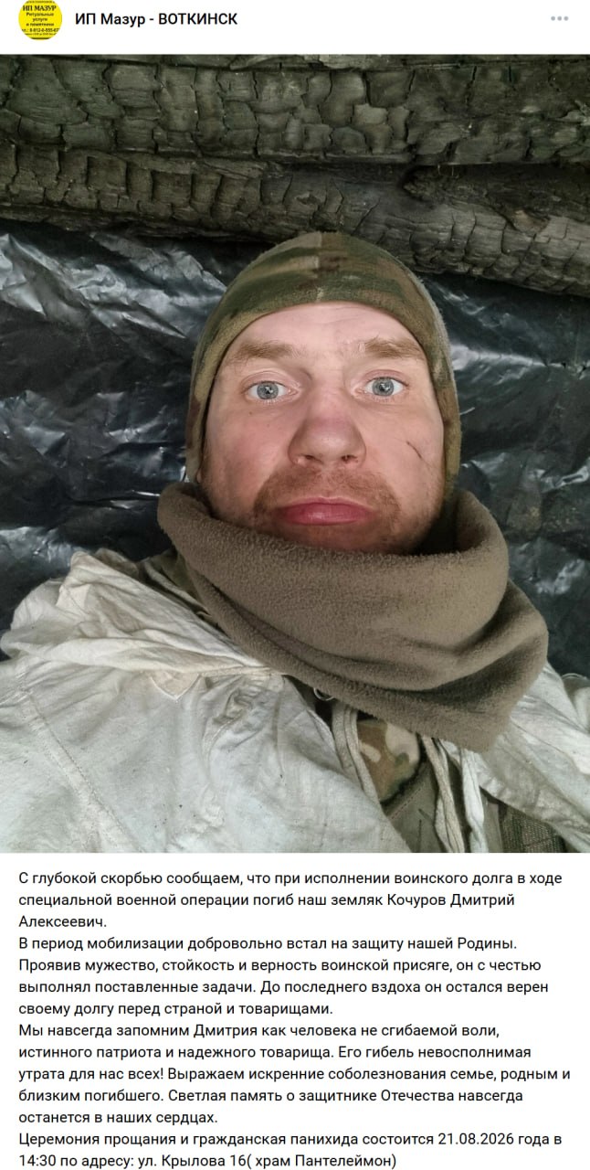 Kochurov Dmitriy Alekseevich