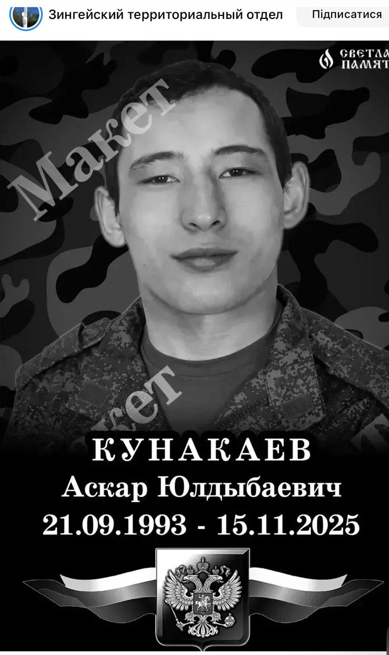 Kunakaev Askar Yuldybaevich