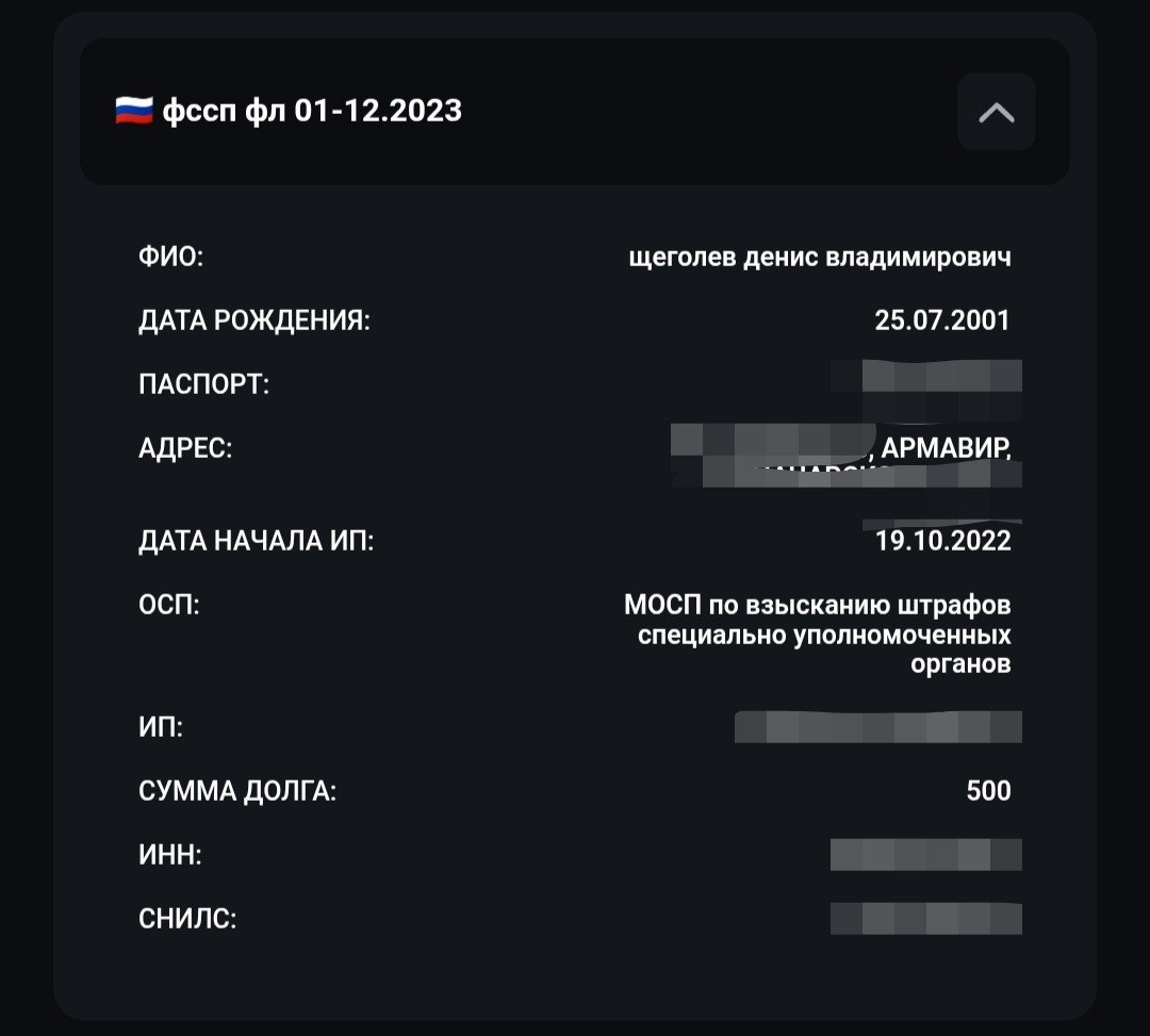 Щеголев Денис Владимирович