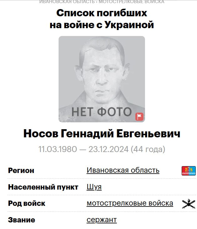 Nosov Gennadiy Evgenevich
