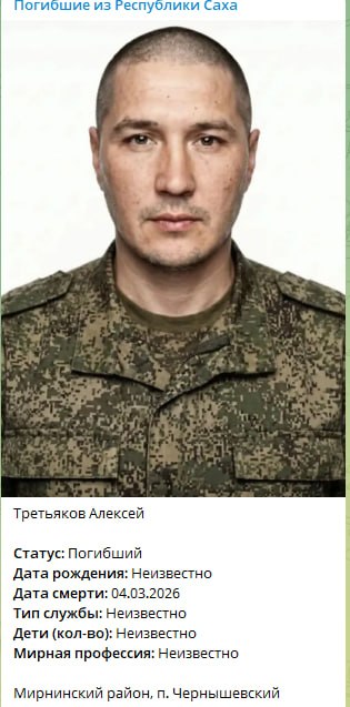 Tretyakov Aleksey Nikolaevich