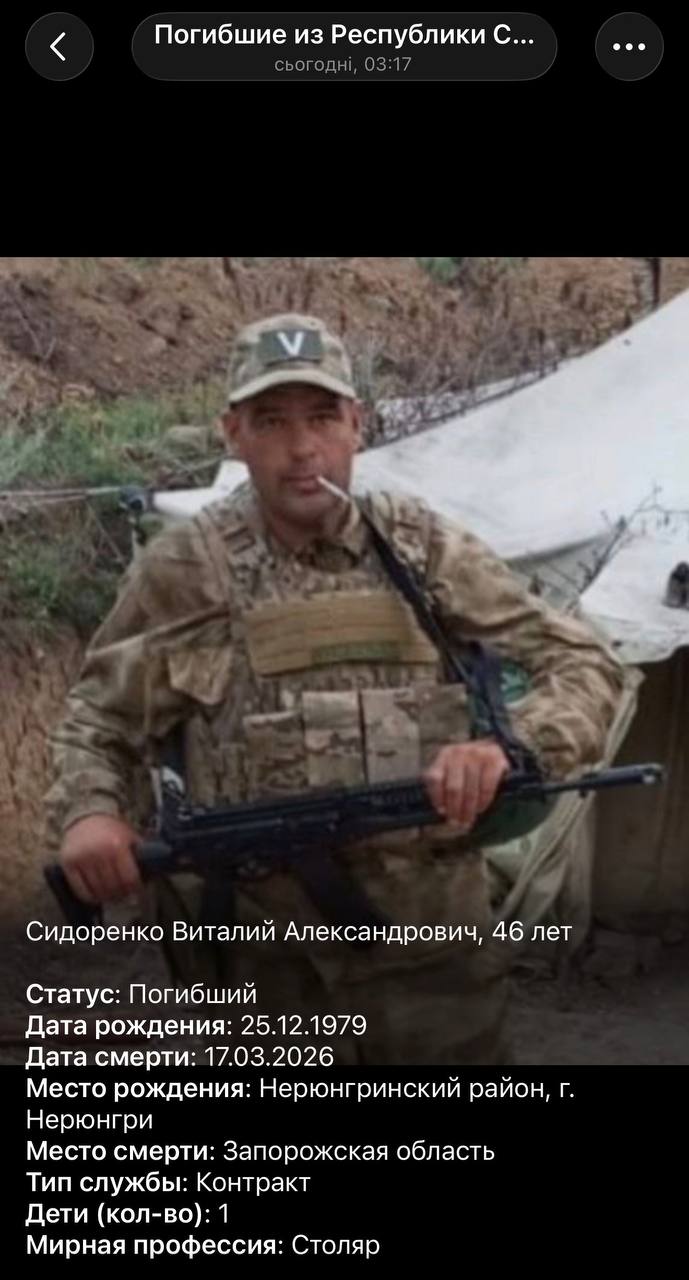 Сидоренко Виталий Александрович