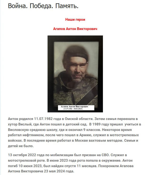 Agapov Anton Viktorovich