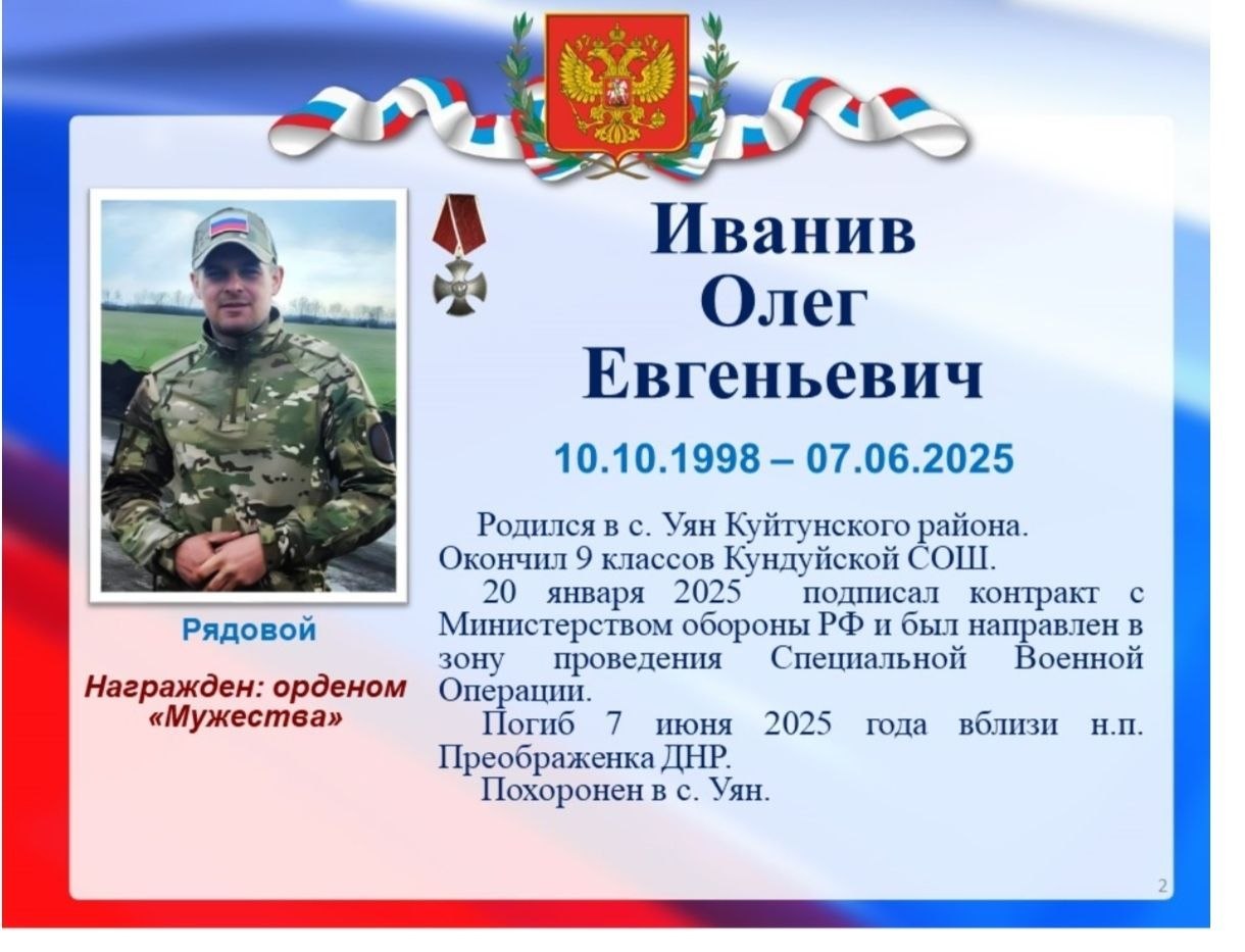 Ivaniv Oleg Evgenevich