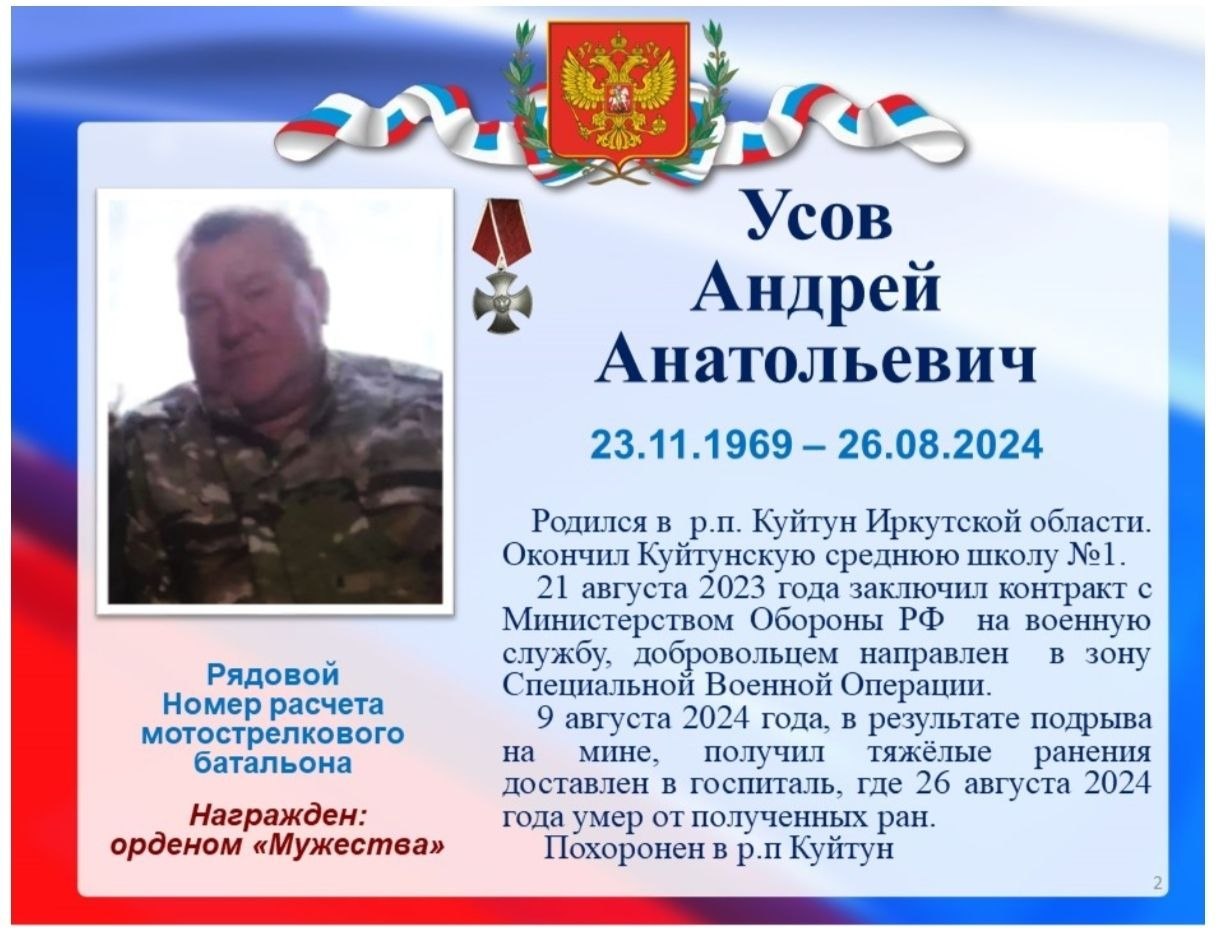 Usov Andrey Anatolevich