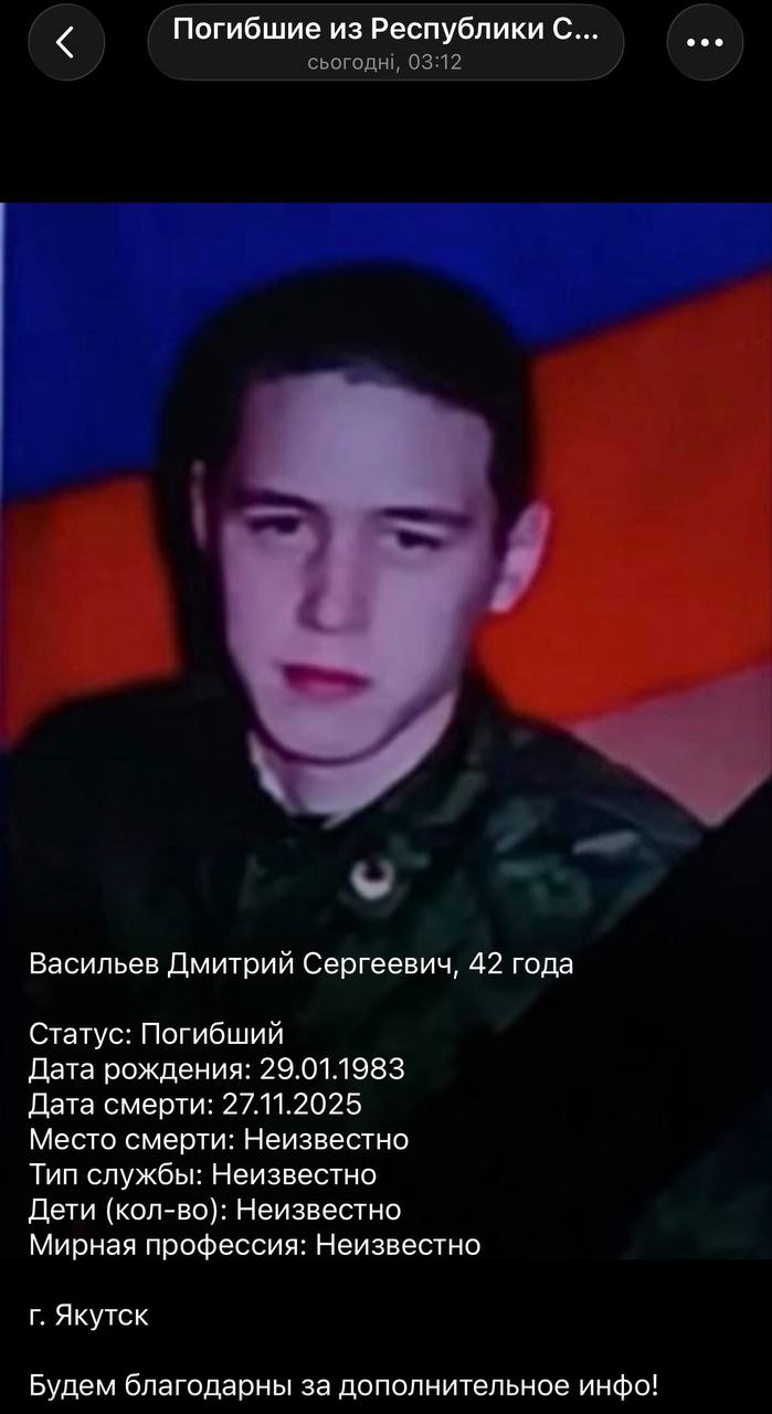 Васильев Дмитрий Сергеевич