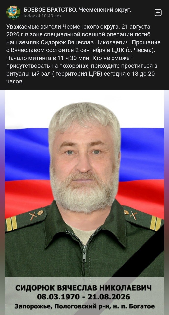 Сидорюк Вячеслав Николаевич
