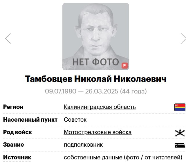 Тамбовцев Николай Николаевич