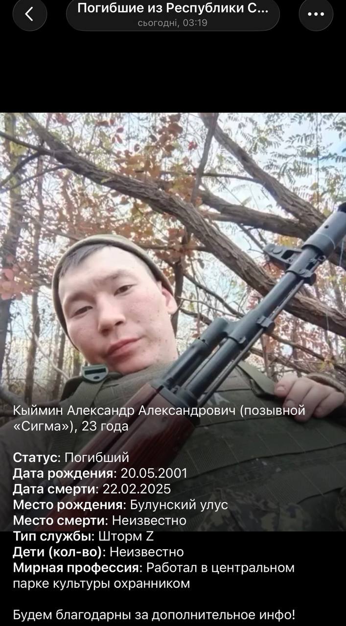 Kyymin Aleksandr Aleksandrovich