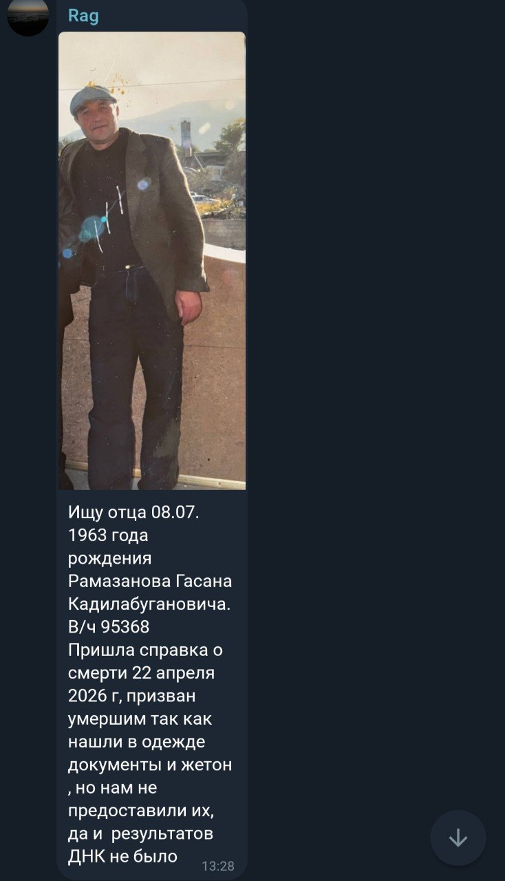 Ramazanov Gasan Kadilabuganovich
