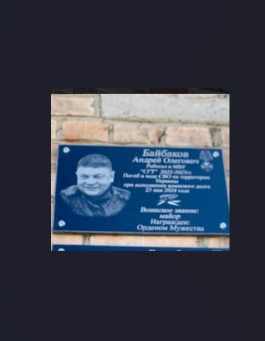 Baybakov Andrey Olegovich