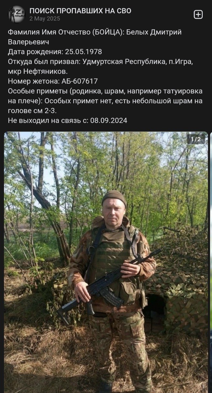 Белых Дмитрий Валерьевич