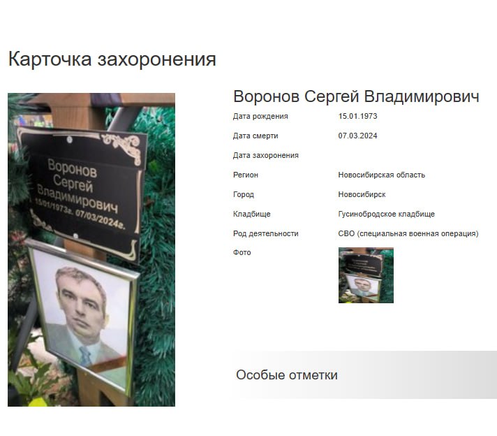 Воронов Сергей Владимирович