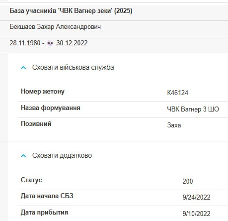 Бекшаев Захар Александрович