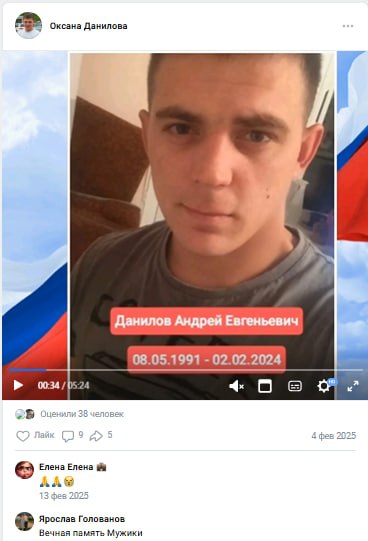 Данилов Андрей Евгеньевич