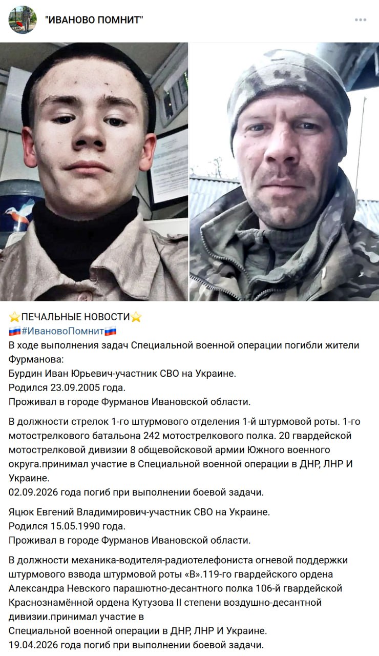 Yatsyuk Evgeniy Vladimirovich