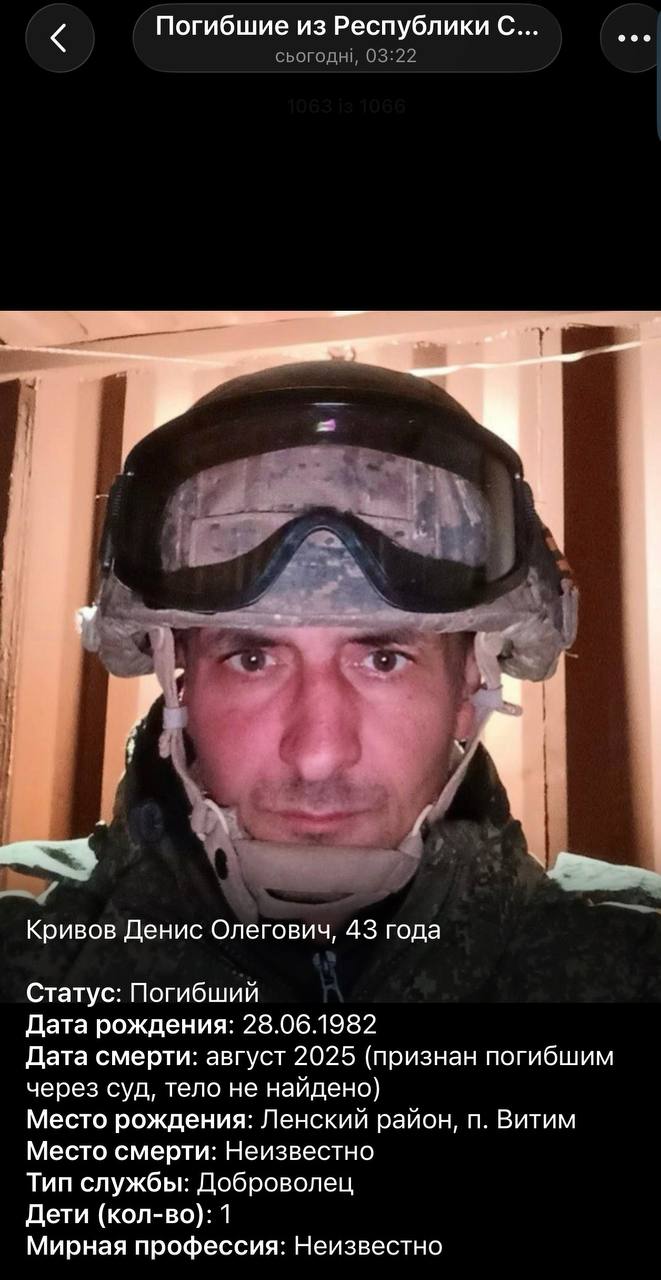 Кривов Денис Олегович