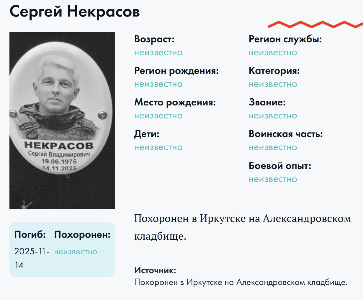 Nekrasov Sergey Vladimirovich