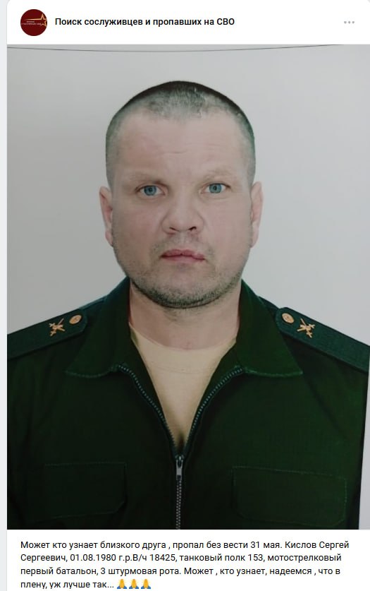 Kislov Sergey Sergeevich