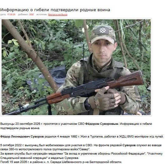 Суворов Федор Леонидович