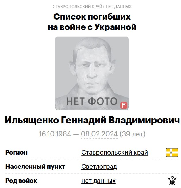 Ilyashchenko Gennadiy Vladimirovich